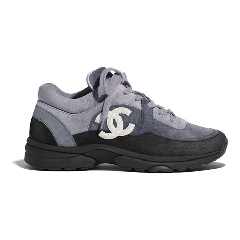 chanel suede sneakers